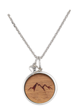 Lieblingstaler Silberkette & Holz