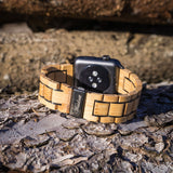 Smartwatch Uhrenband aus Barrique Weinfass