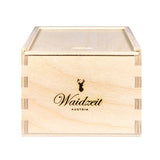 Waidzeit Holzuhr Holzarmband Mooreiche Damenuhr Armbanduhr Geschenk schwarzes Ziffernblatt nachhaltig naturbelassen Austrian Design Geschenksidee nachhaltig ShopinAustria kauflokal regionales Produkt plastikfreie Verpackung