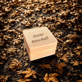Ringschatulle inklusive Gravur