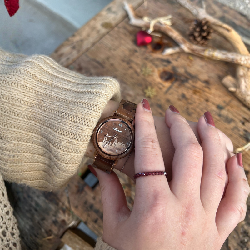 Salzburg Christkindlmarkt  Damenuhr Kupfer