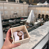 Salzburg Christkindlmarkt  Damenuhr Kupfer