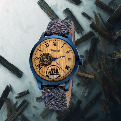 Santa Barbara Anna Automatikuhr Marineblau
