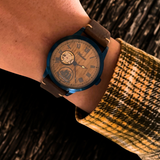 Santa Barbara Anna Automatikuhr Marineblau