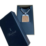 Maximilian Männerkette nachtschwarz Mooreiche