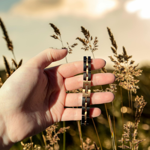Elementarmband Unisex Ebenholz