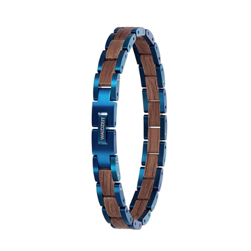 Elementarmband Unisex Blau Walnuss