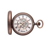 Franz Valentin Skelett Taschenuhr Vintage Bronze