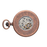 Franz Valentin Skelett Taschenuhr Vintage Bronze