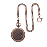 Franz Valentin Skelett Taschenuhr Vintage Bronze