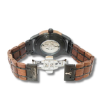 Waldlicht Automatik Herrenuhr mit Holzband