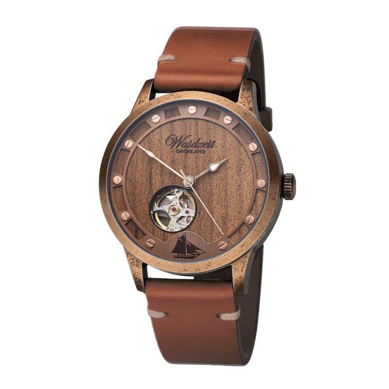 Grönland Automatikuhr Vintage Bronze