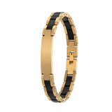 Elementarmband Premium Damen Mooreiche gold
