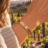 Elementarmband Premium Damen Barrique gold