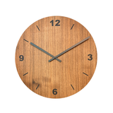 Wanduhr Tempus Walnuss Grande