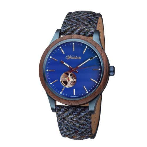 Gebirgsee Automatik Herrenuhr mit Tweedband