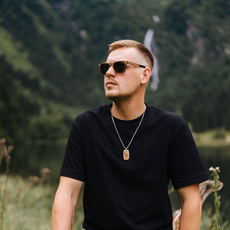 Waidzeit Sonnenbrille Holzsonnenbrille Walnuss nachhaltig Schenken Austriandesign Holzliebe