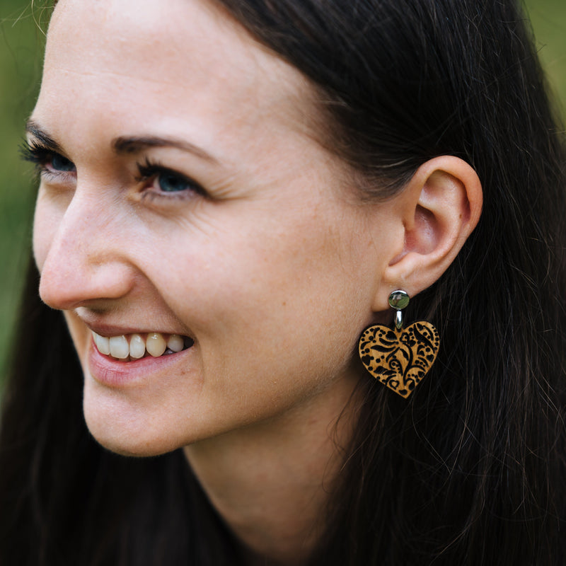 Barrique Weinfass Ohrringe Damenschmuck Ohrschmuck Silber Geschenksidee