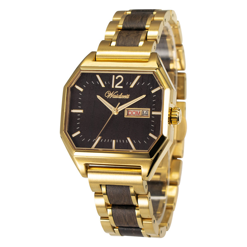 Metropolitan Wien Armbanduhr Mooreiche