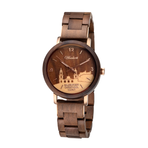 Salzburg Christkindlmarkt  Damenuhr Kupfer