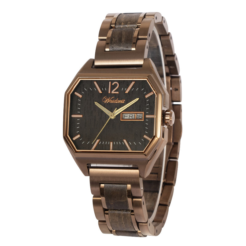 Metropolitan Berlin Armbanduhr Mooreiche