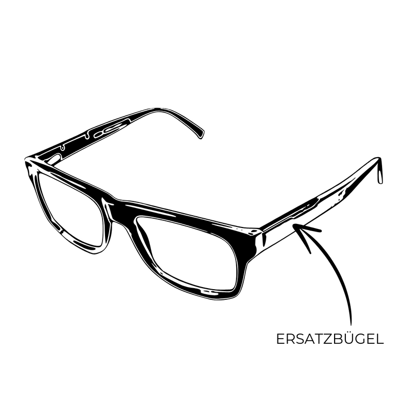Ersatzbügel für Brille