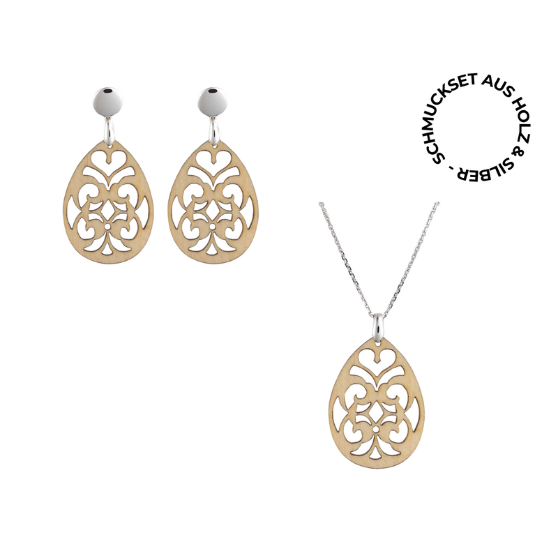 Bohème Set Zirbe Silber