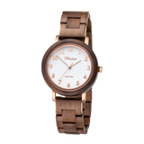 Sissy Classic Damenuhr mit Holzarmband