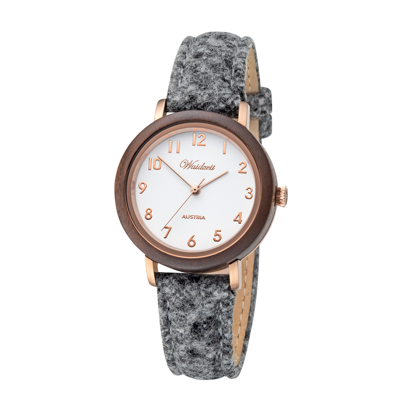 Sissy Classic Damenuhr steingrau