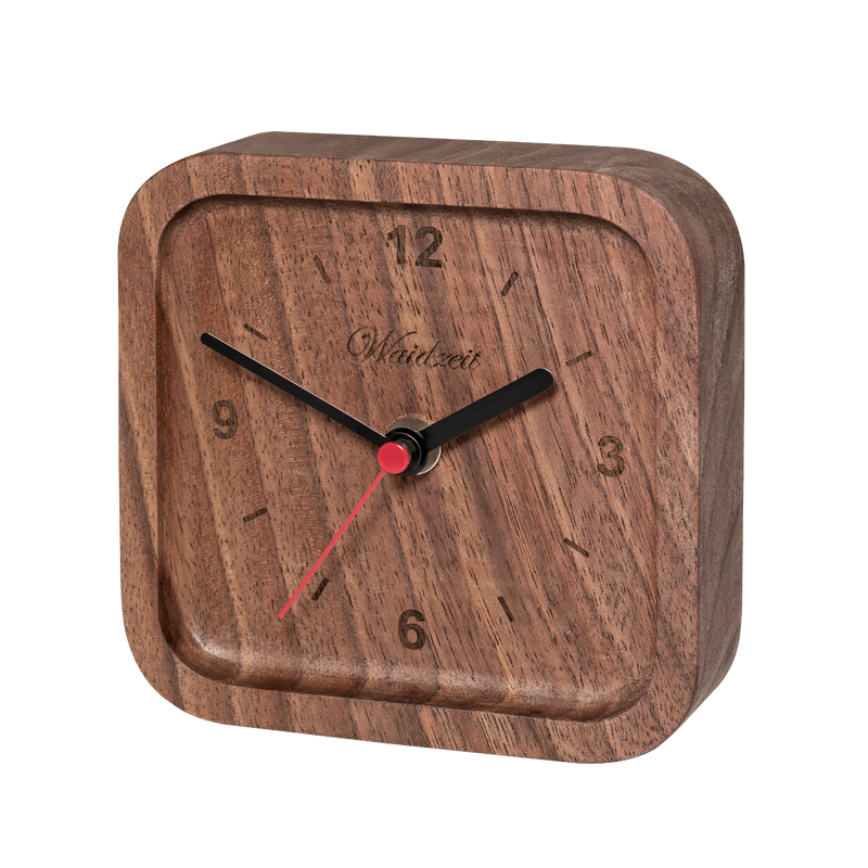 Stiluhr Walnuss