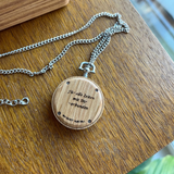 Lune Perle Damen Taschenuhr