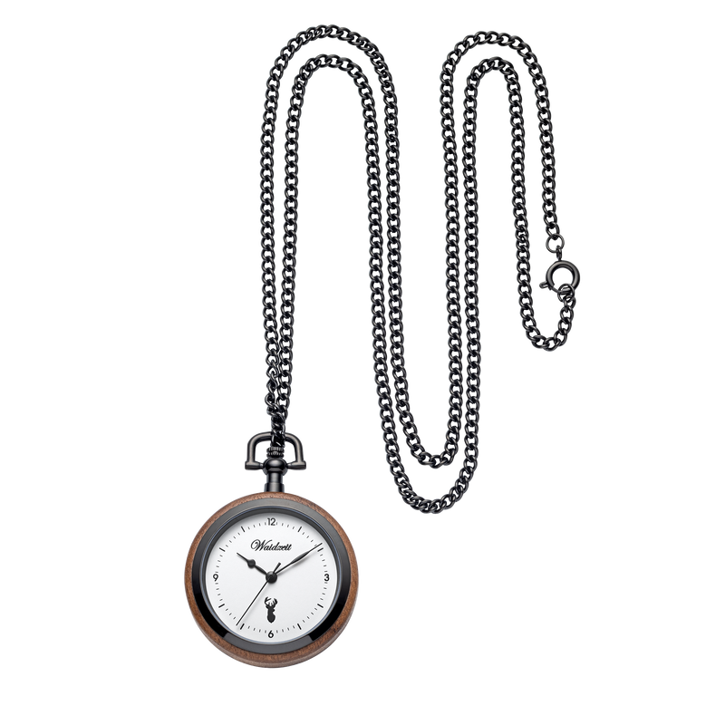 Noir Elegance Damen Taschenuhr