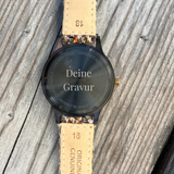Individuelle Gravur - Rückseite Armbanduhr