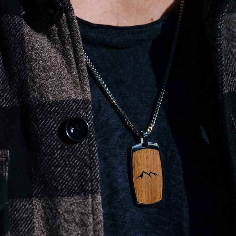 Kilian Männerkette Barrique silber