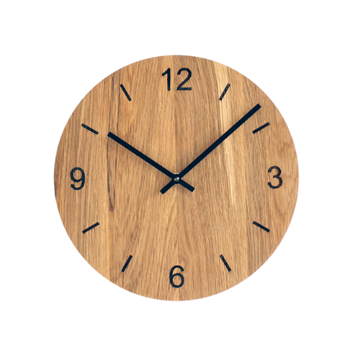 Wanduhr Tempus Eiche