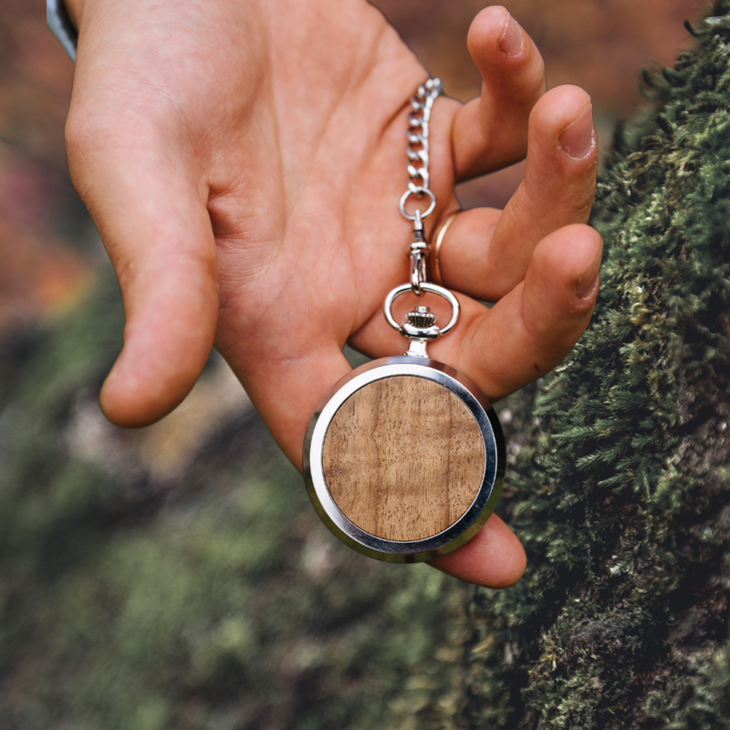 Franz Joseph Skelett Taschenuhr silber