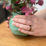 Harmonie Ring Damen Kupfer & Barrique Weinfass