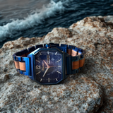 Metropolitan Hamburg Armbanduhr Walnuss