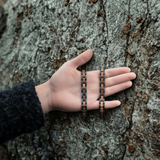 Elementarmband Unisex Walnuss Schwarz