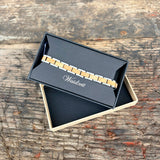 Elementarmband Unisex Walnuss Schwarz
