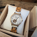 Blanc Barrique Automatik Damenuhr
