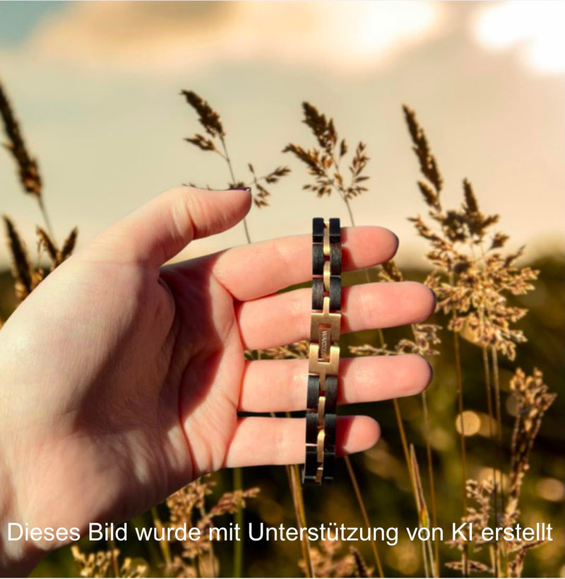 Elementarmband Unisex Ebenholz