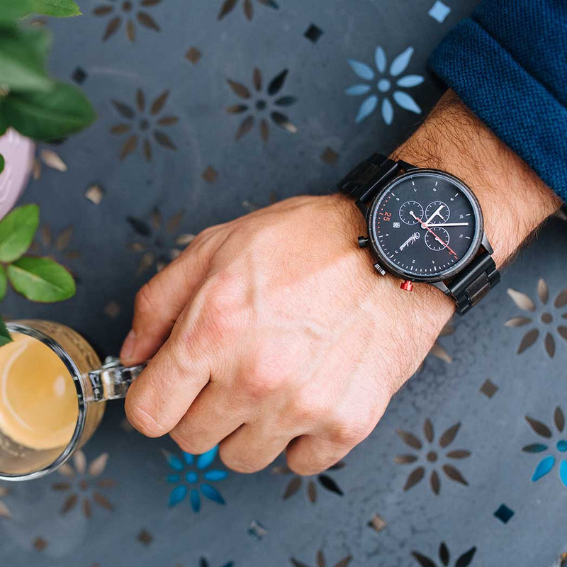 Chronograph Barista Rosso Herrenuhr