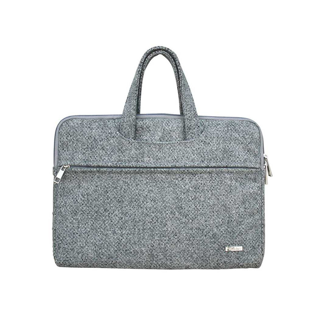 fahrradtaschen gottlieb Notebook-Tasche Gottlieb steingrau & Gloria grasgrün – Waidzeit Austria
