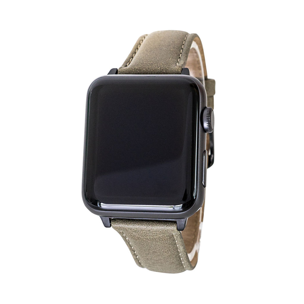 Waidzeit Lederarmband Lederband echtes Leder Smartwatch Band Apple watch Band Austrian Design Geschenk für Sie und Ihn Geschenksidee Applewatchband