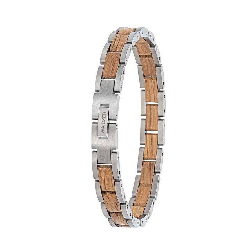 Waidzeit Elementarmband Holzarmband Holzschmuck Armband Damenschmuck Gravur Edelstahl Holz Naturprodukt Geschenk individuelle Gravur