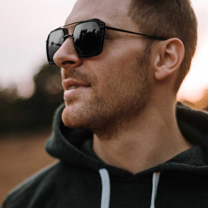 Waidzeit Holzsonnenbrille Holzbrille Sonnenbrille Ebenholz Austrian Design ShopinAustria Geschenk Brille